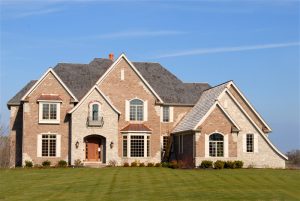 large home sitting on a large property