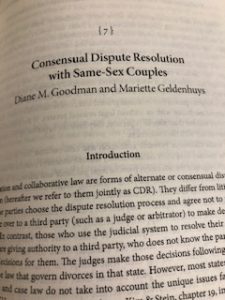 Chapter 7, Consensual Dispute Resolution with Same-Sex Couples